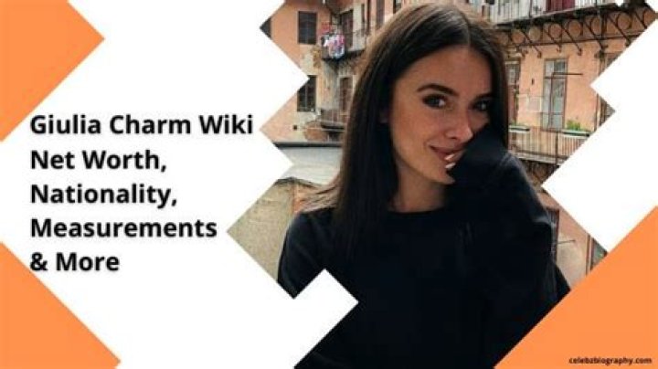 Giulia Charm Wiki, Net Worth, Nationality, Measurements & More