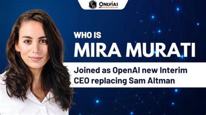 OpenAI CEO Mira Murati Wiki, Age,Net Worth, Husband, Kids and More