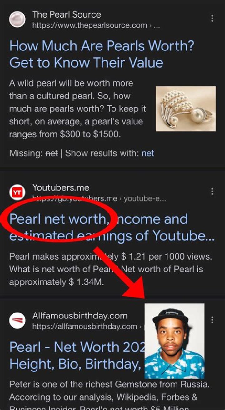 Pearl net worth, income and estimated earnings of Youtuber channel
